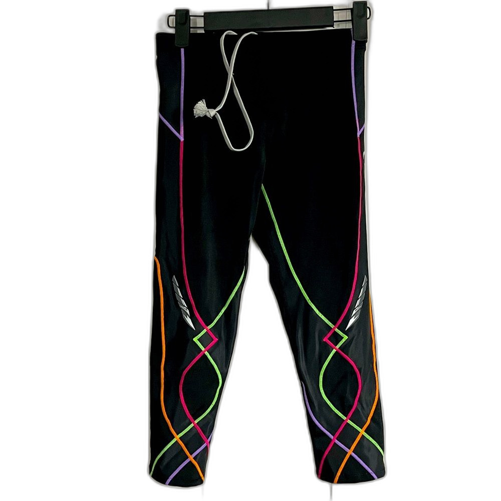 Cw-X Stability Compression 3/4 Cropped Leggings Size Small